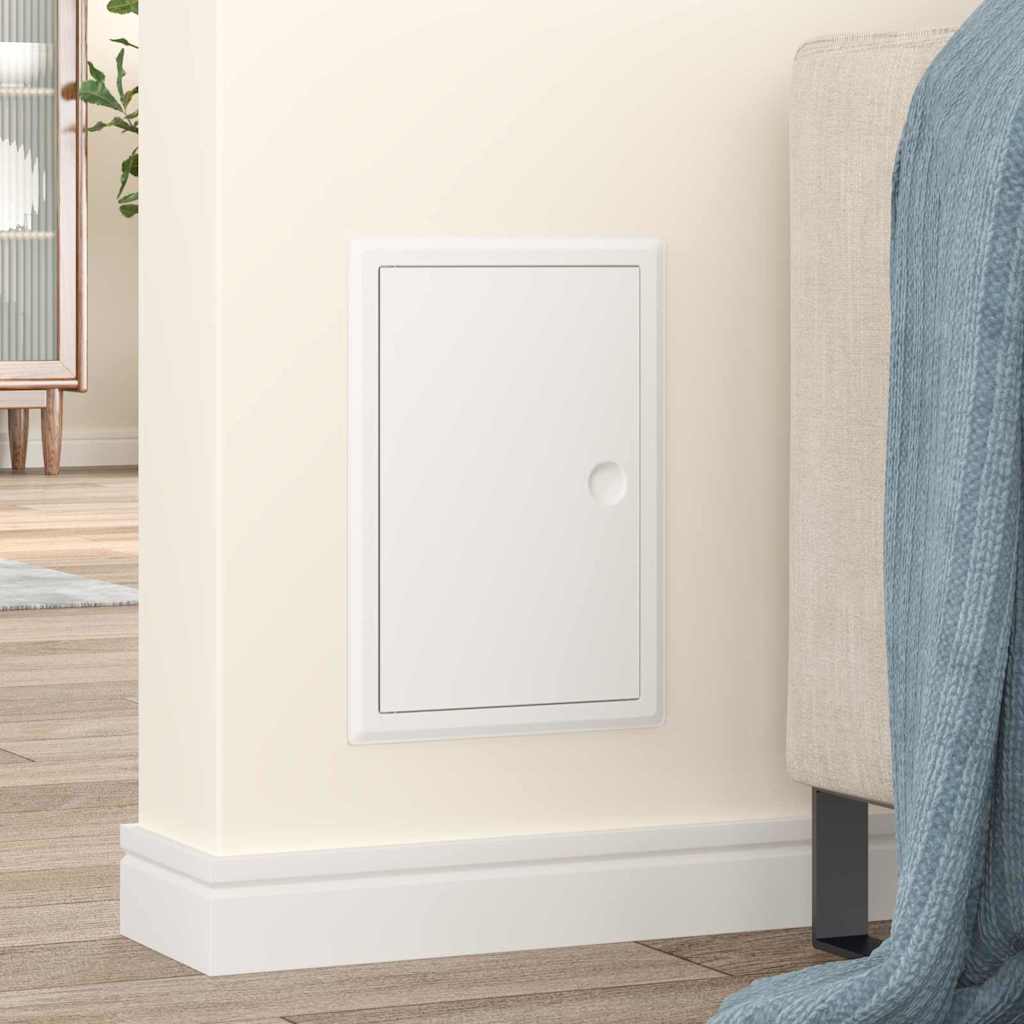 Toegangs paneel Wit 63 x 33 x 3 cm Staal is nu te koop bij PeponiXL, paradijselijk wonen!