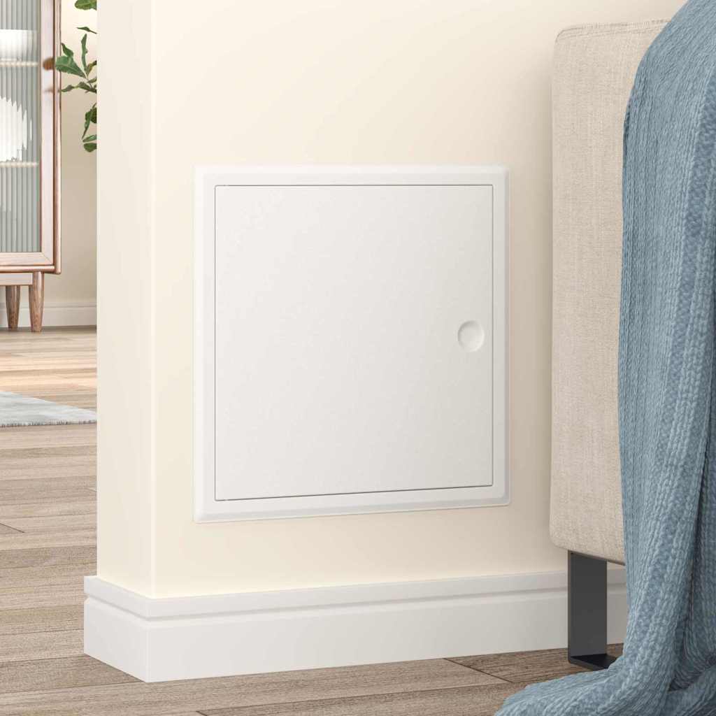 Toegangs paneel Wit 63 x 33 x 3 cm Staal is nu te koop bij PeponiXL, paradijselijk wonen!