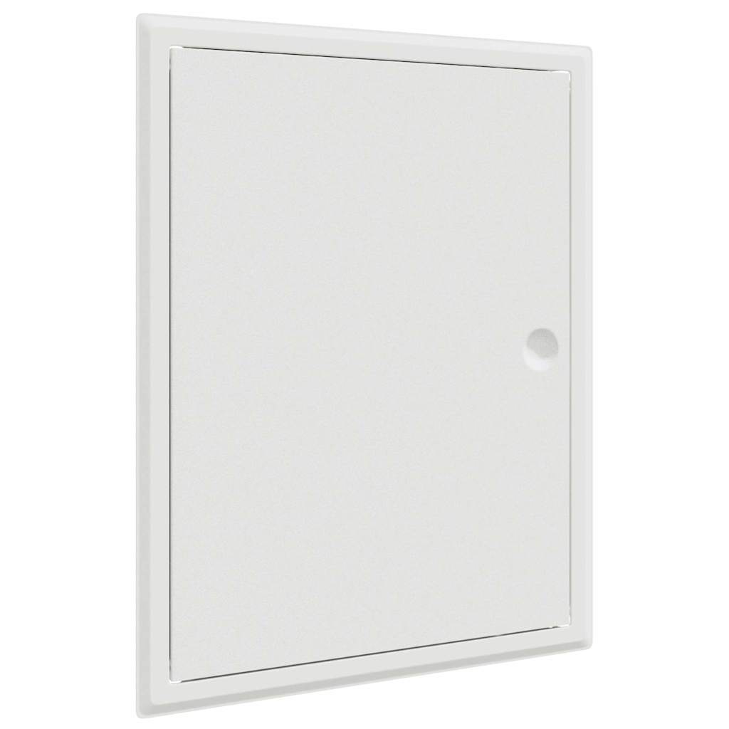 Toegangs paneel Wit 43 x 33 x 3 cm Staal is nu te koop bij PeponiXL, paradijselijk wonen!