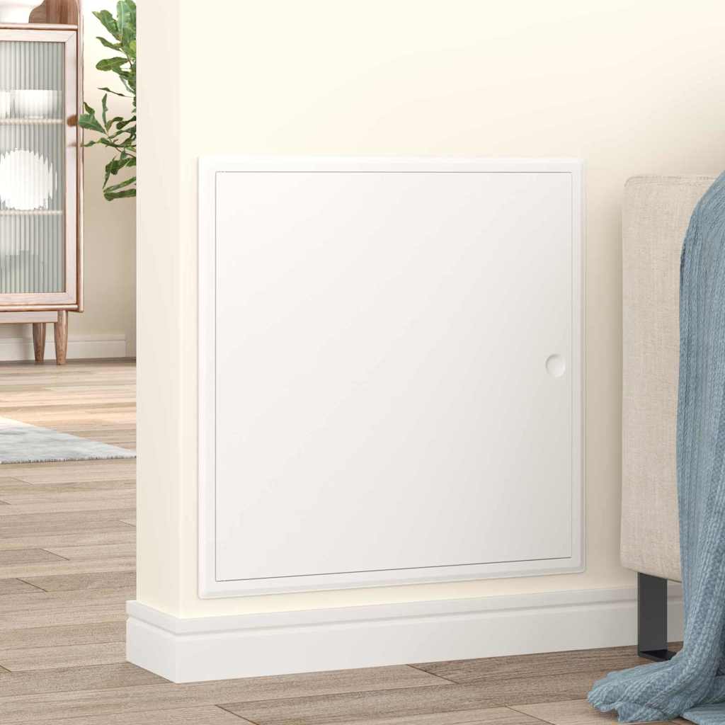 Toegangs paneel Wit 63 x 33 x 3 cm Staal is nu te koop bij PeponiXL, paradijselijk wonen!