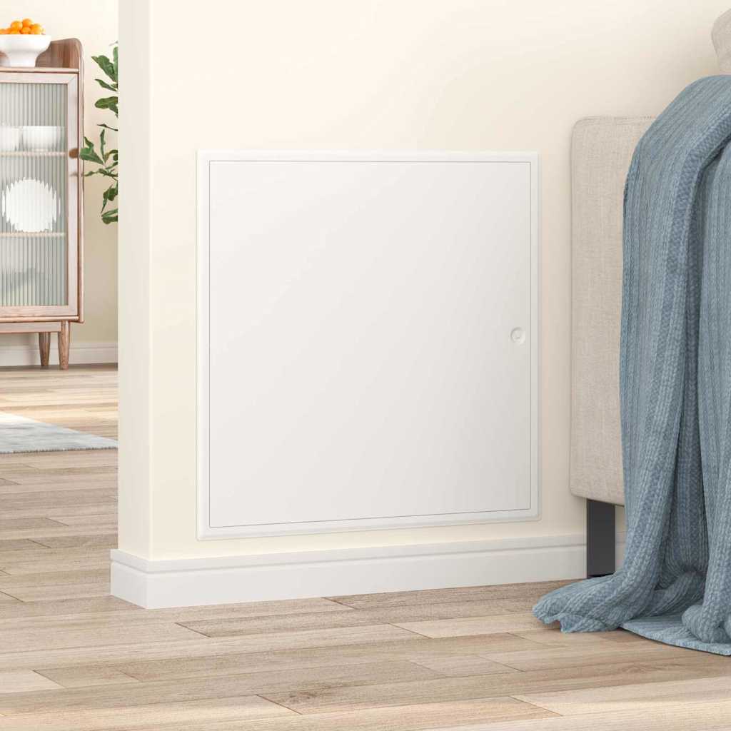 Toegangs paneel Wit 63 x 33 x 3 cm Staal is nu te koop bij PeponiXL, paradijselijk wonen!