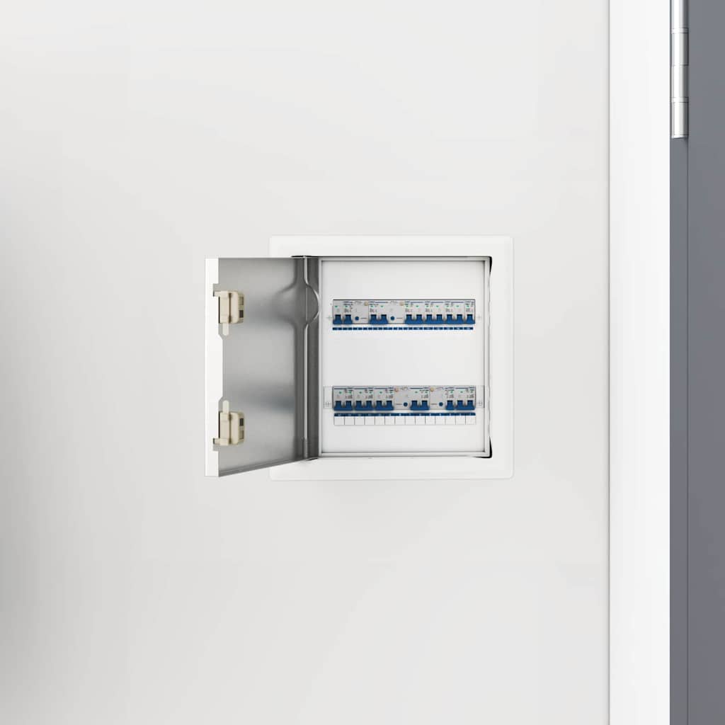 Toegangs paneel 2 pcs Wit 23 x 23 x 3 cm Staal is nu te koop bij PeponiXL, paradijselijk wonen!