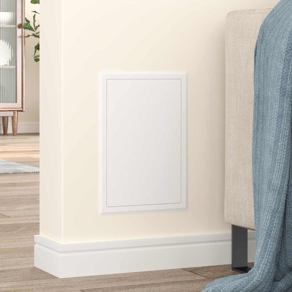 Toegangs paneel Wit 33 x 23 x 3 cm Staal is nu te koop bij PeponiXL, paradijselijk wonen!