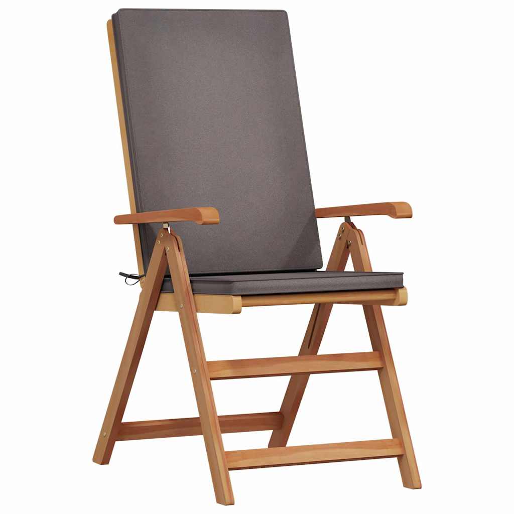 Tuinstoel 6 pcs Bruin en Grijs 57 x 71.5 x 104 cm is nu te koop bij PeponiXL, paradijselijk wonen!
