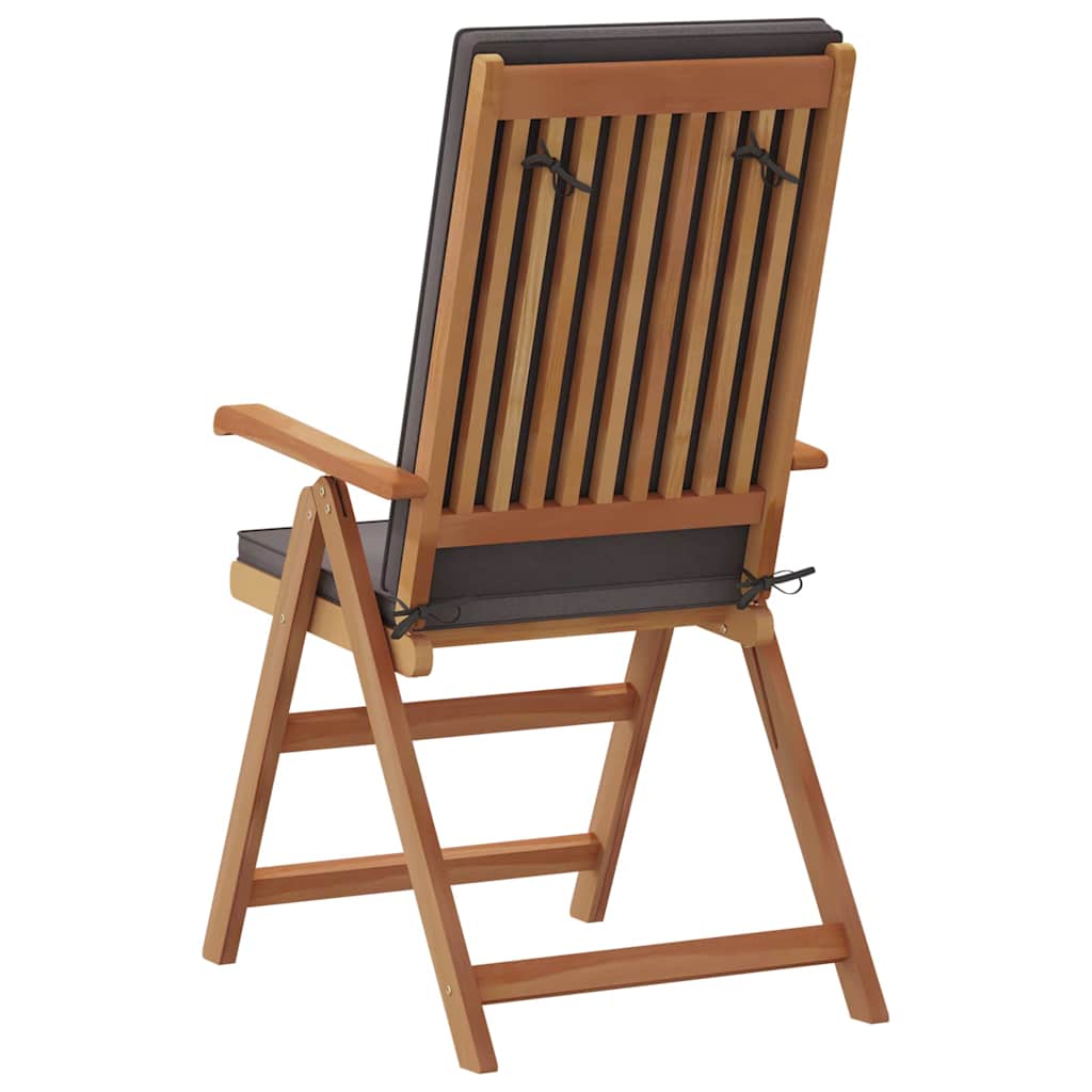 Tuinstoel 6 pcs Bruin en Grijs 57 x 71.5 x 104 cm is nu te koop bij PeponiXL, paradijselijk wonen!