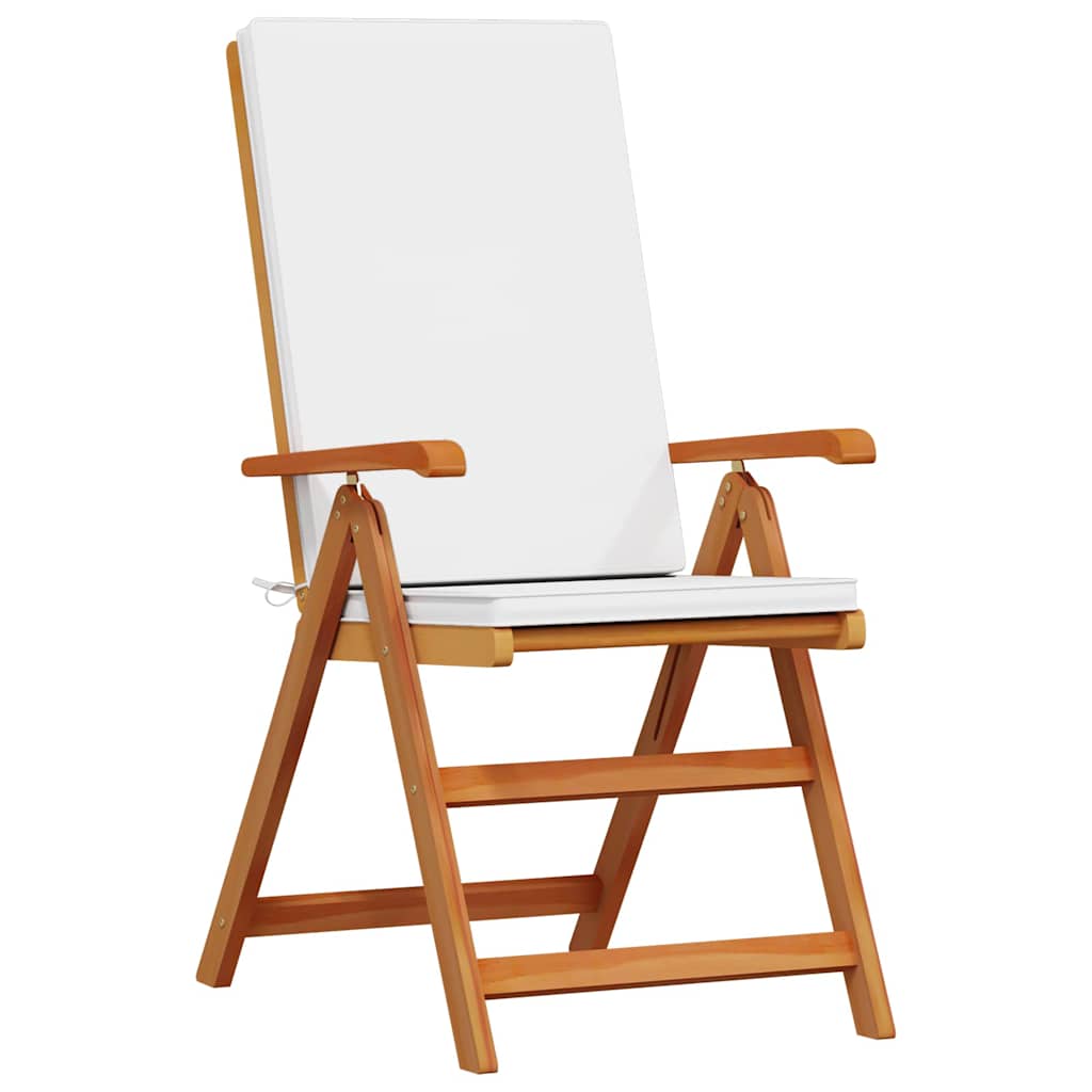 Tuinstoel 6 pcs Bruin en wit 57 x 71.5 x 104 cm is nu te koop bij PeponiXL, paradijselijk wonen!