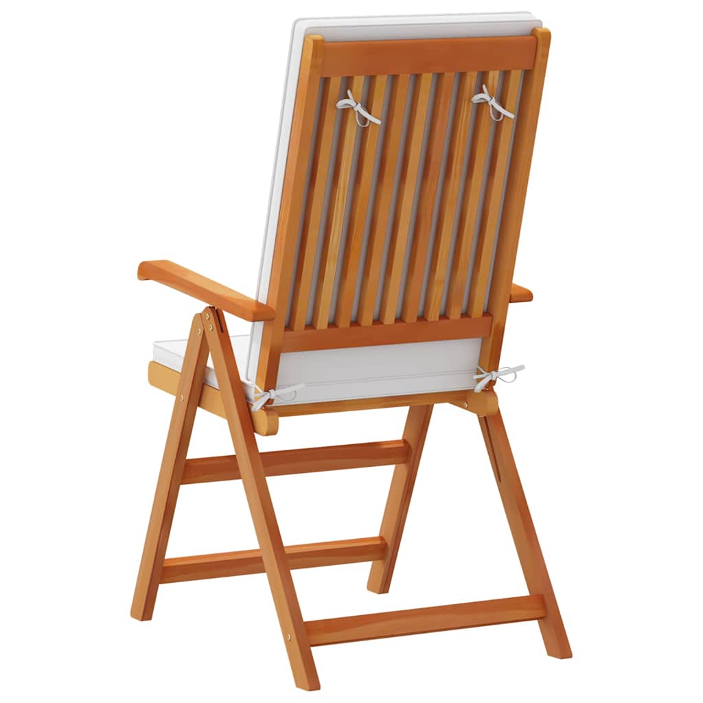 Tuinstoel 6 pcs Bruin en wit 57 x 71.5 x 104 cm is nu te koop bij PeponiXL, paradijselijk wonen!