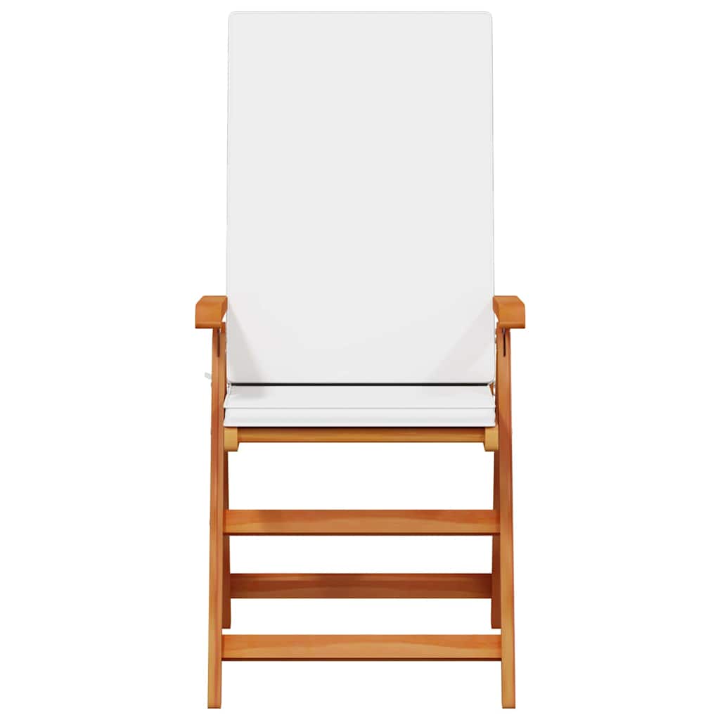 Tuinstoel 6 pcs Bruin en wit 57 x 71.5 x 104 cm is nu te koop bij PeponiXL, paradijselijk wonen!