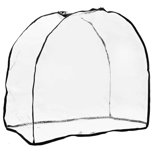 Huisdier buggyhoes met opslag Doorzichtig 66 x 35 x 59 cm PVC is nu te koop bij PeponiXL, paradijselijk wonen!