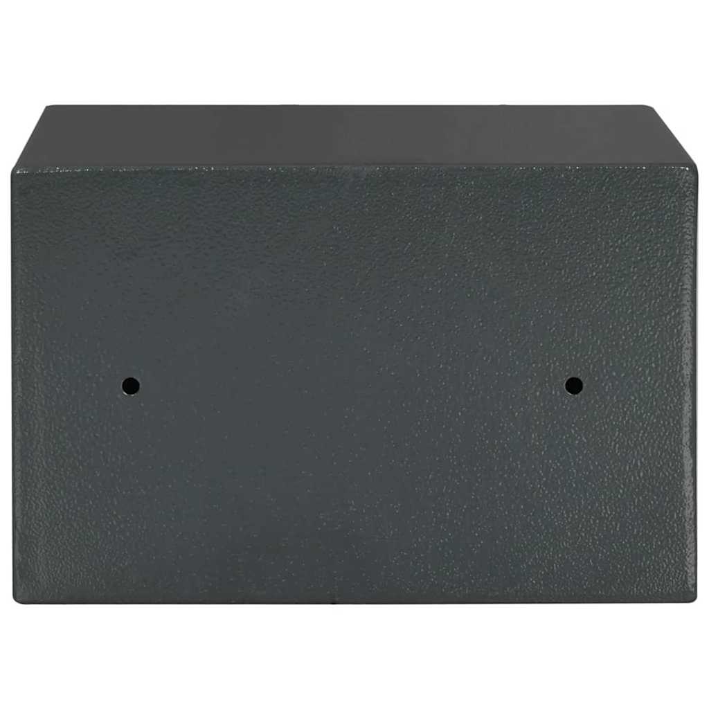 Digitale kluis met slot Donkergrijs 31 x 20 x 20 cm Staal is nu te koop bij PeponiXL, paradijselijk wonen!