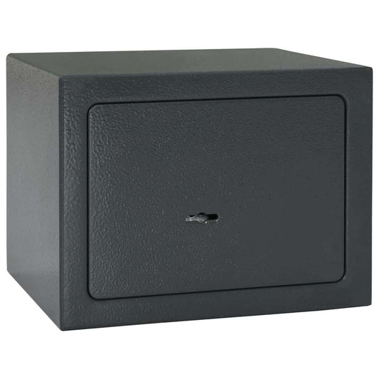 Kluisdoos met slot Donkergrijs 23 x 17 x 17 cm Staal is nu te koop bij PeponiXL, paradijselijk wonen!