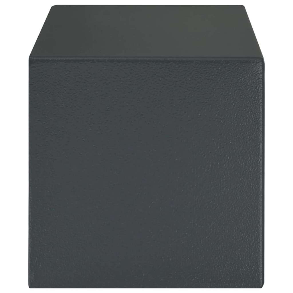 Kluisdoos met slot Donkergrijs 31 x 20 x 20 cm Staal is nu te koop bij PeponiXL, paradijselijk wonen!