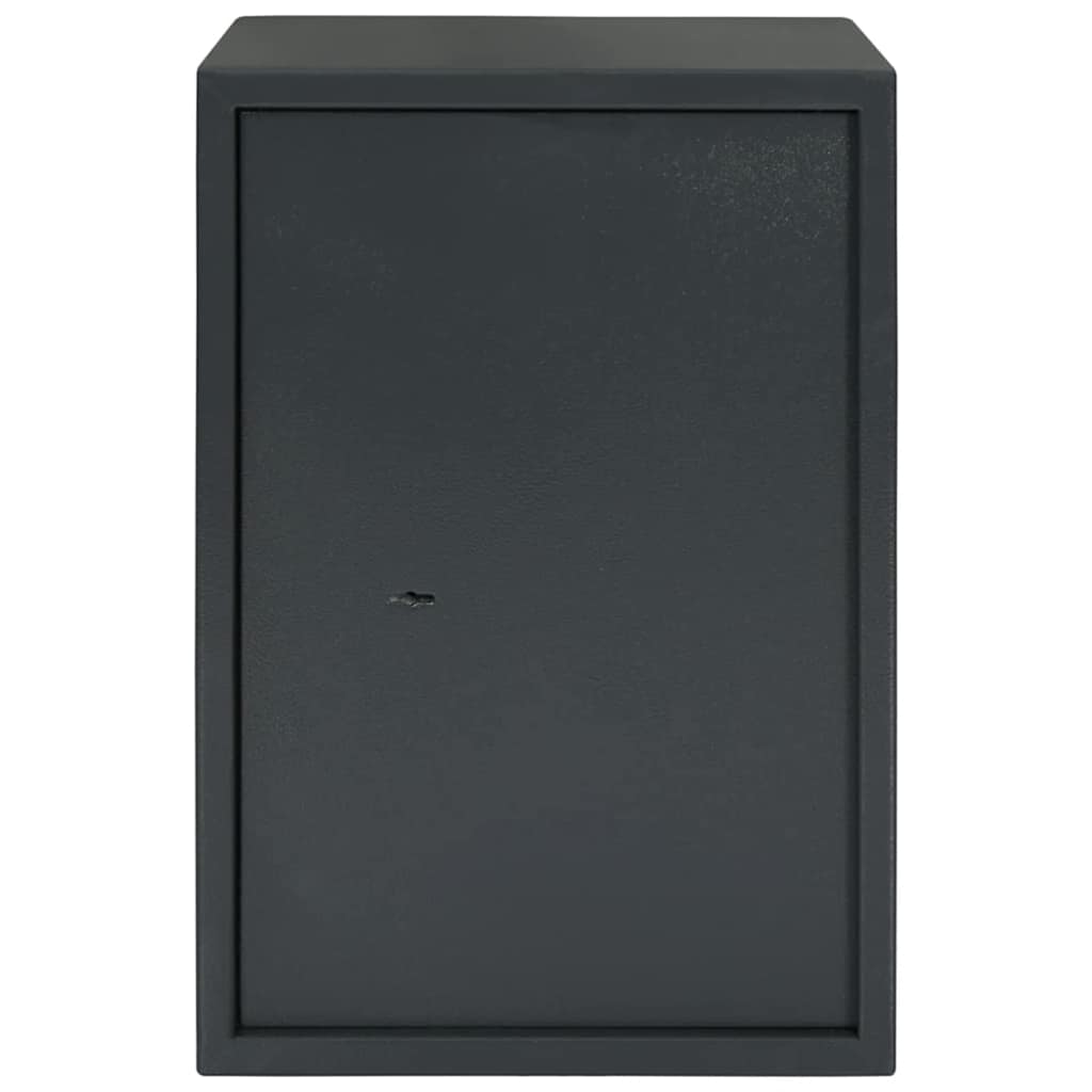 Kluisdoos met slot Donkergrijs 35 x 31 x 50 cm Staal is nu te koop bij PeponiXL, paradijselijk wonen!