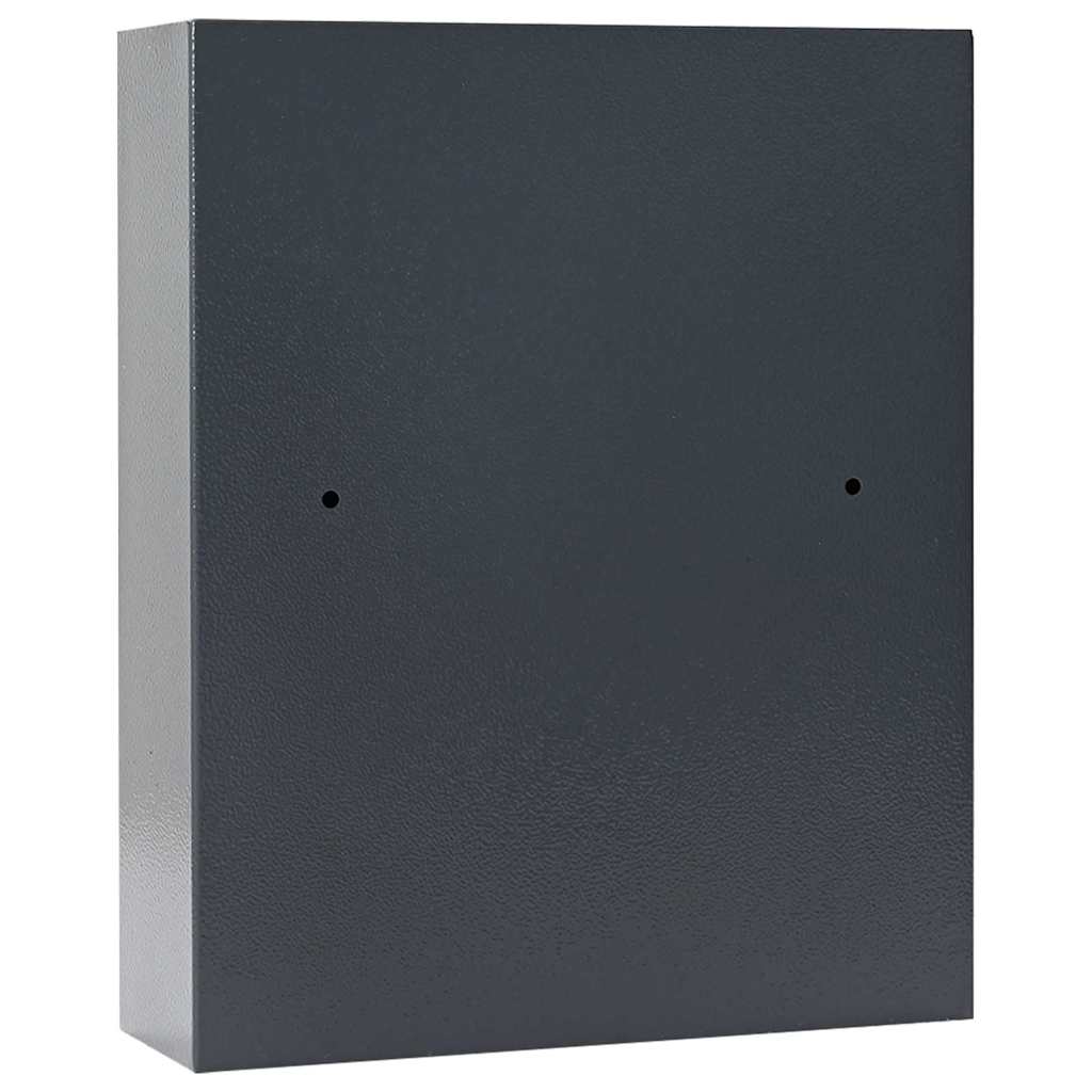 Digitale kluis met slot Donkergrijs 30 x 10 x 36,5 cm Staal is nu te koop bij PeponiXL, paradijselijk wonen!