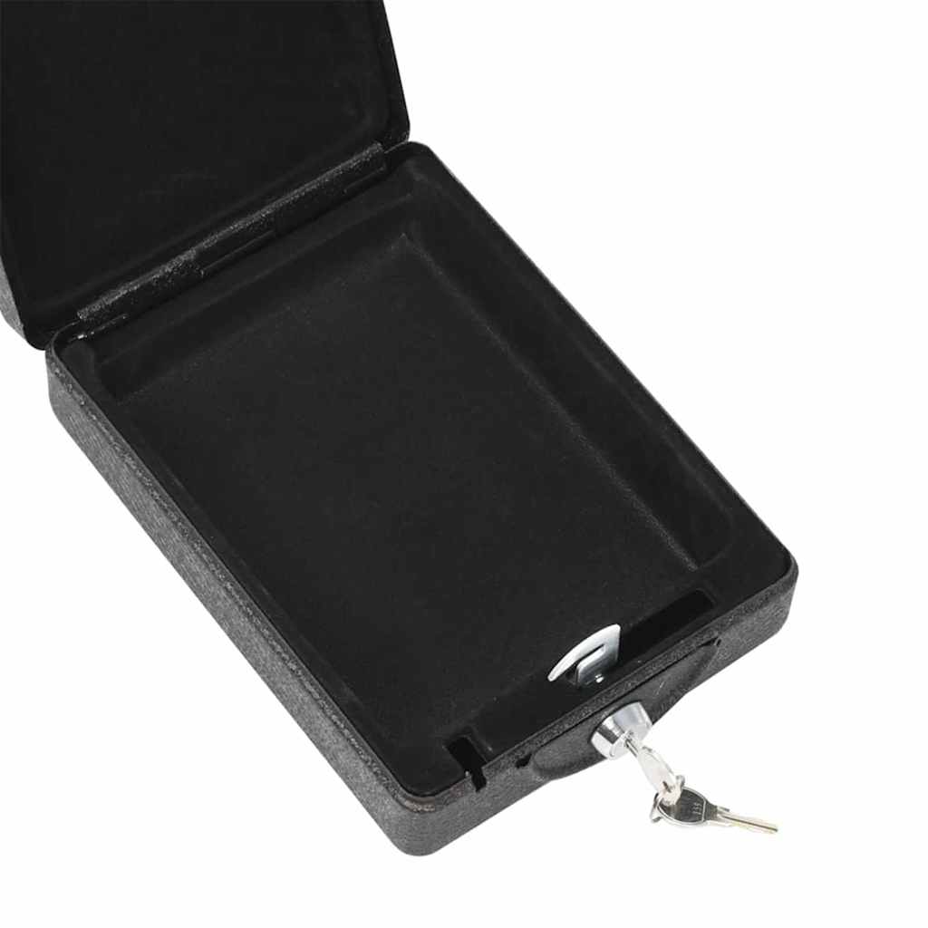 Auto Safe met slot Zwart 22 x 16 x 7 cm Staal is nu te koop bij PeponiXL, paradijselijk wonen!