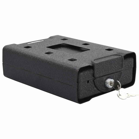 Auto Safe met slot Zwart 22 x 16 x 7 cm Staal is nu te koop bij PeponiXL, paradijselijk wonen!