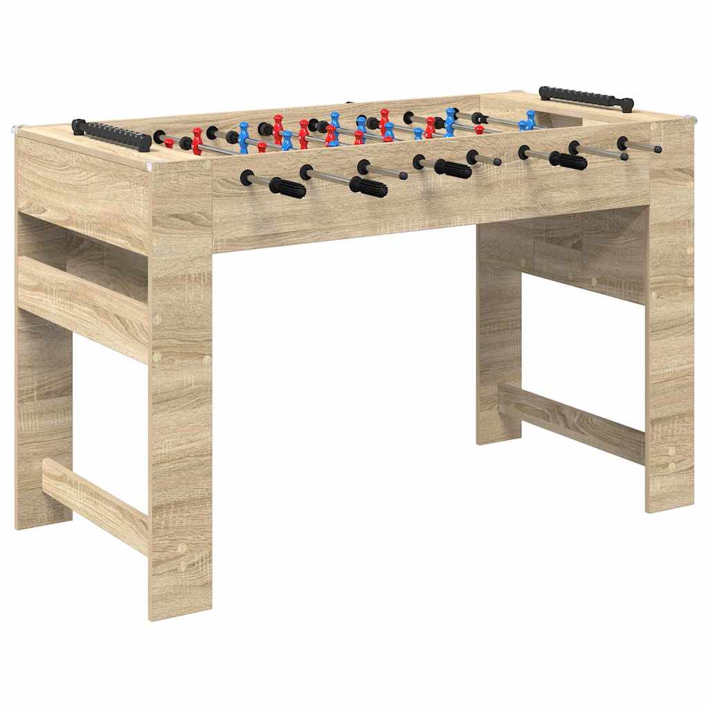 Honkbaltafel Sonoma Eiken 125 x 60,5 x 80 cm Bewerkt hout is nu te koop bij PeponiXL, paradijselijk wonen!