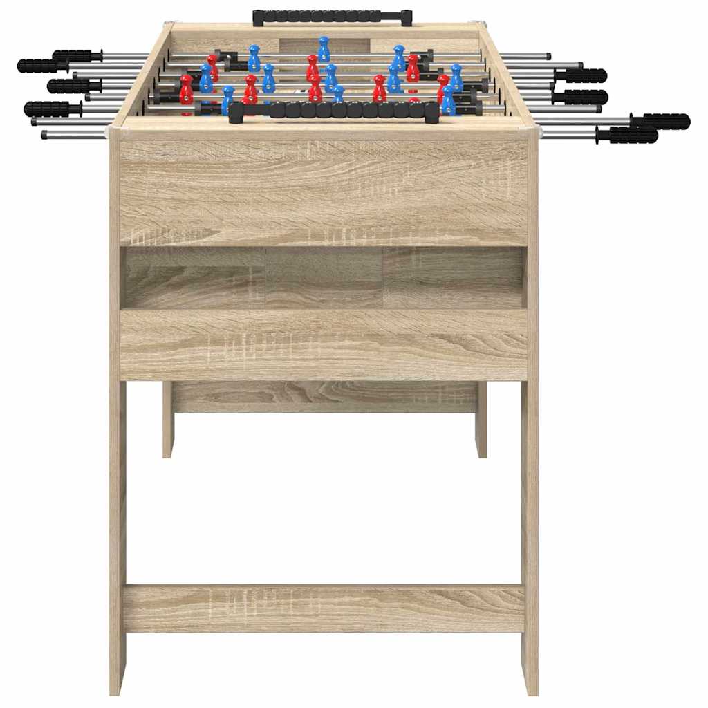 Honkbaltafel Sonoma Eiken 125 x 60,5 x 80 cm Bewerkt hout is nu te koop bij PeponiXL, paradijselijk wonen!