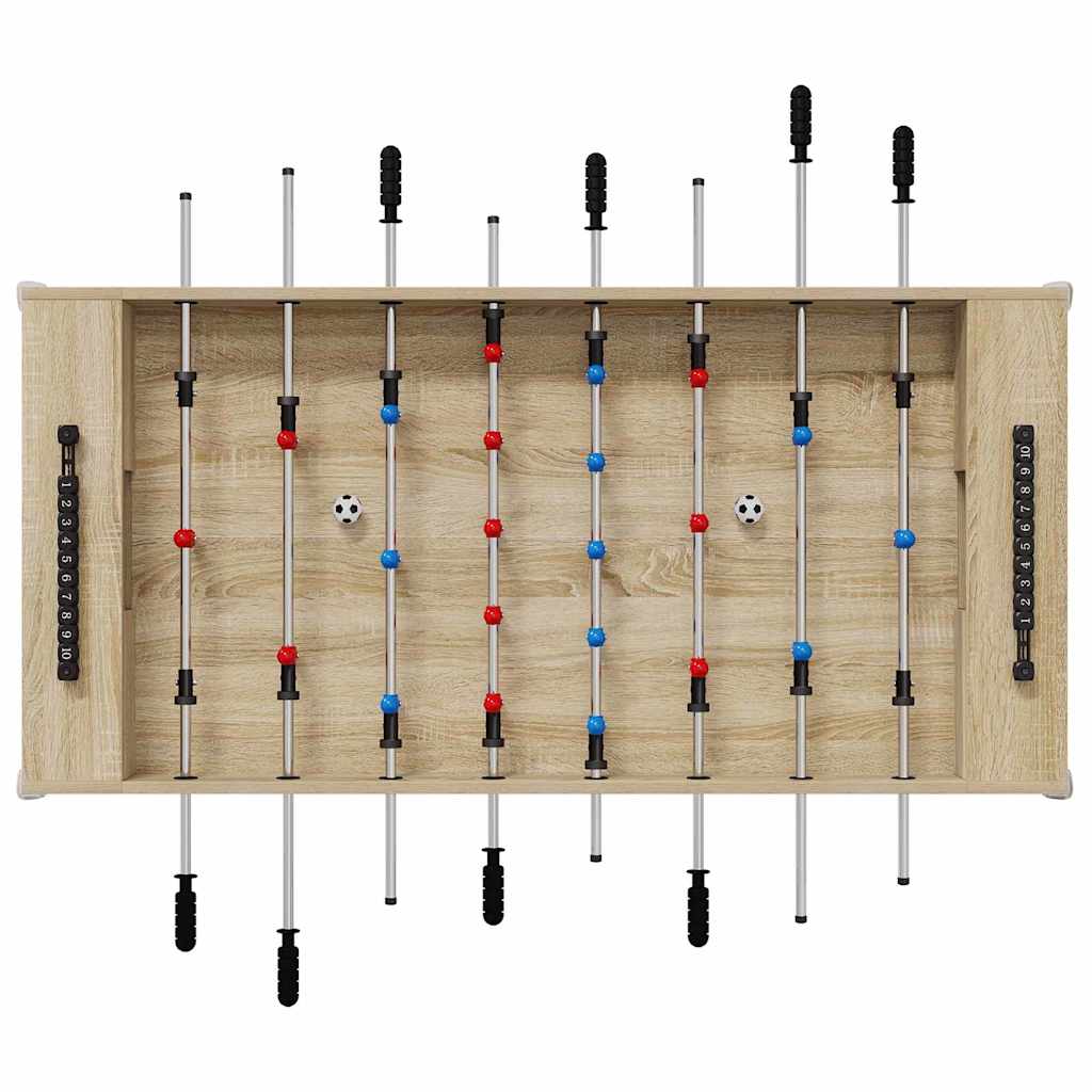 Honkbaltafel Sonoma Eiken 125 x 60,5 x 80 cm Bewerkt hout is nu te koop bij PeponiXL, paradijselijk wonen!