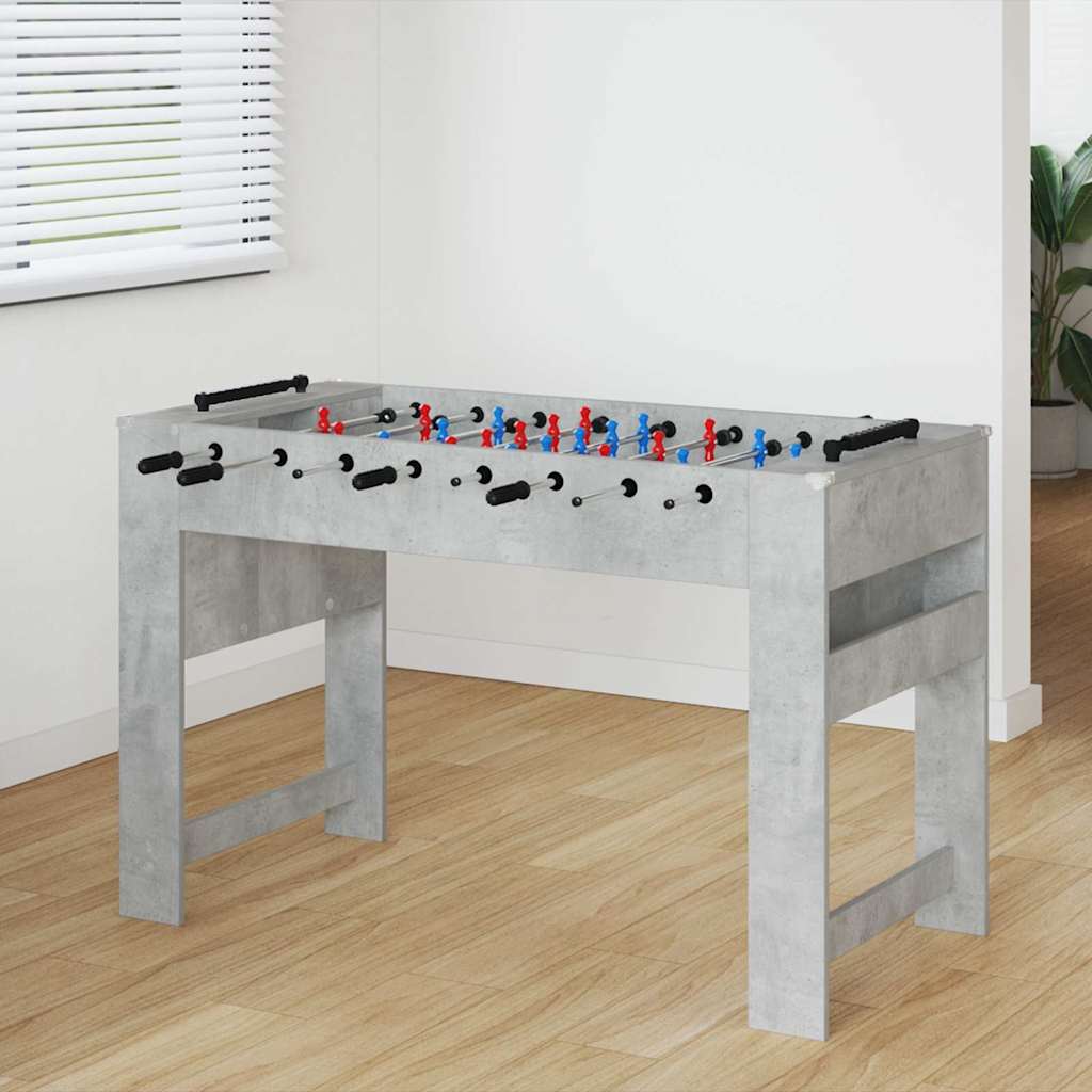Honkbaltafel Beton Grijs 125 x 60,5 x 80 cm Bewerkt hout is nu te koop bij PeponiXL, paradijselijk wonen!