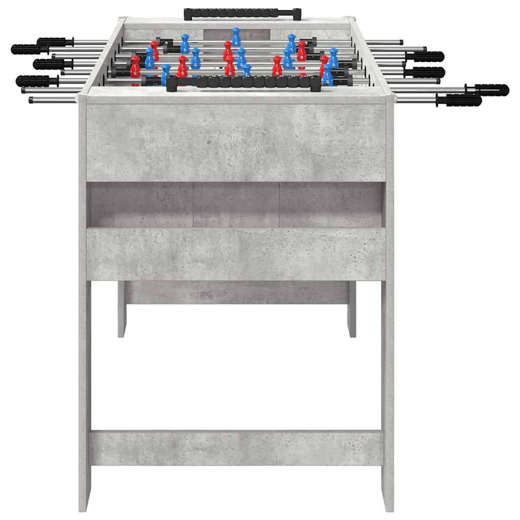 Honkbaltafel Beton Grijs 125 x 60,5 x 80 cm Bewerkt hout is nu te koop bij PeponiXL, paradijselijk wonen!