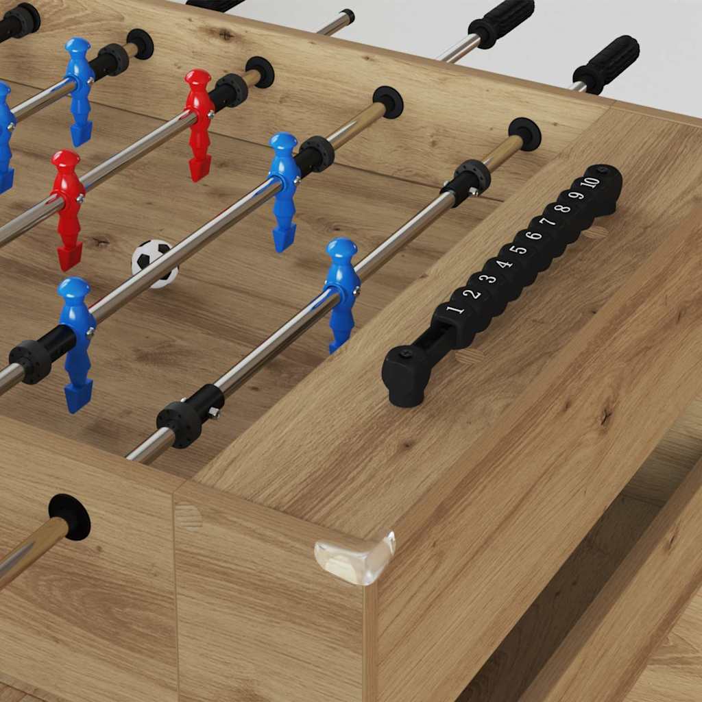 Honkbaltafel Artisan Eik 125 x 60,5 x 80 cm Bewerkt hout is nu te koop bij PeponiXL, paradijselijk wonen!