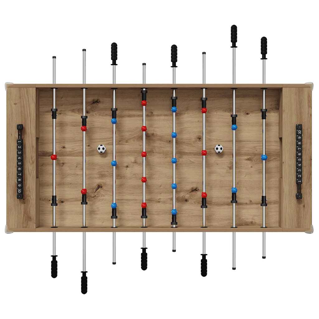 Honkbaltafel Artisan Eik 125 x 60,5 x 80 cm Bewerkt hout is nu te koop bij PeponiXL, paradijselijk wonen!
