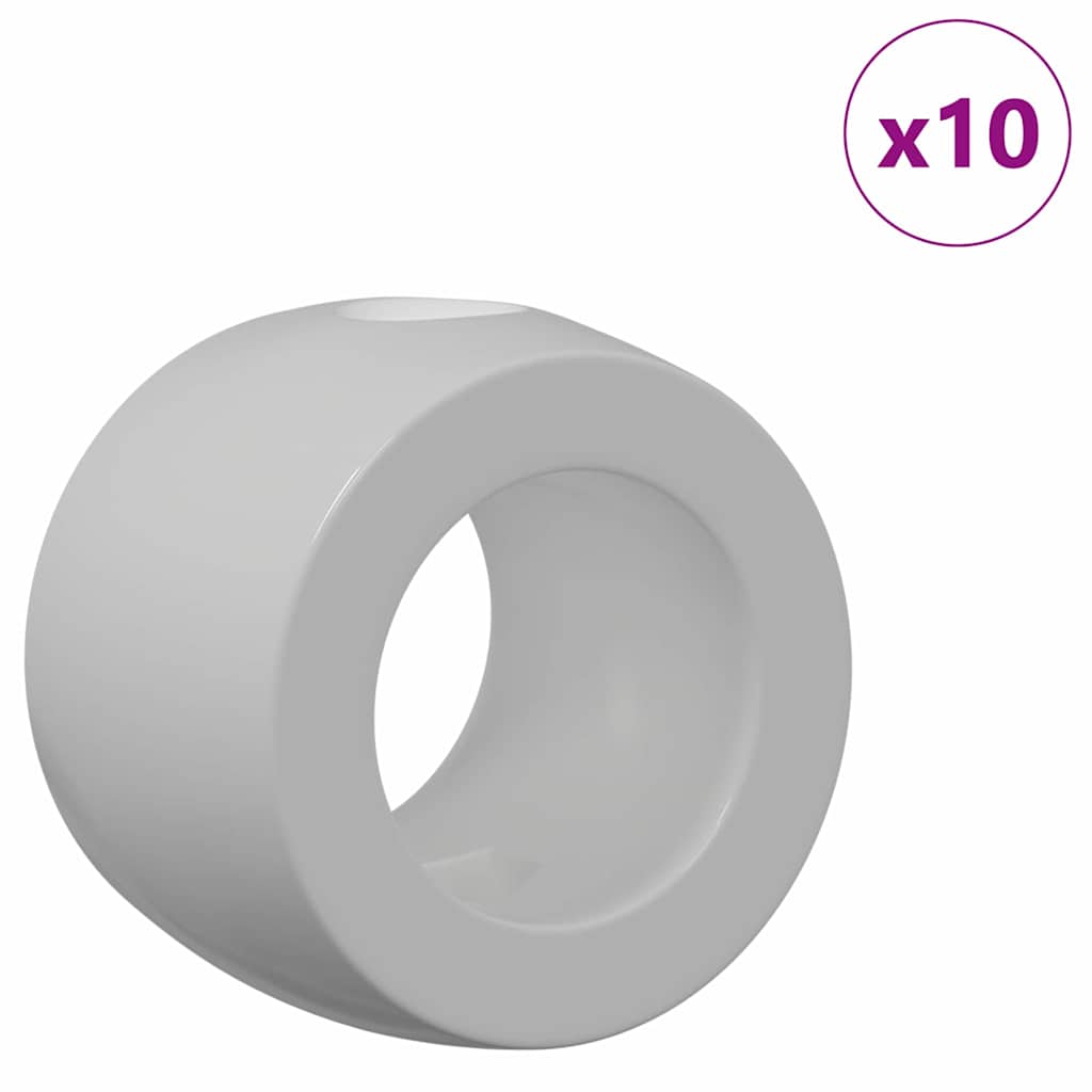 Tafelvoetbal Lager 10 pcs Zwart 3 x 3 x 2,1 cm PP is nu te koop bij PeponiXL, paradijselijk wonen!