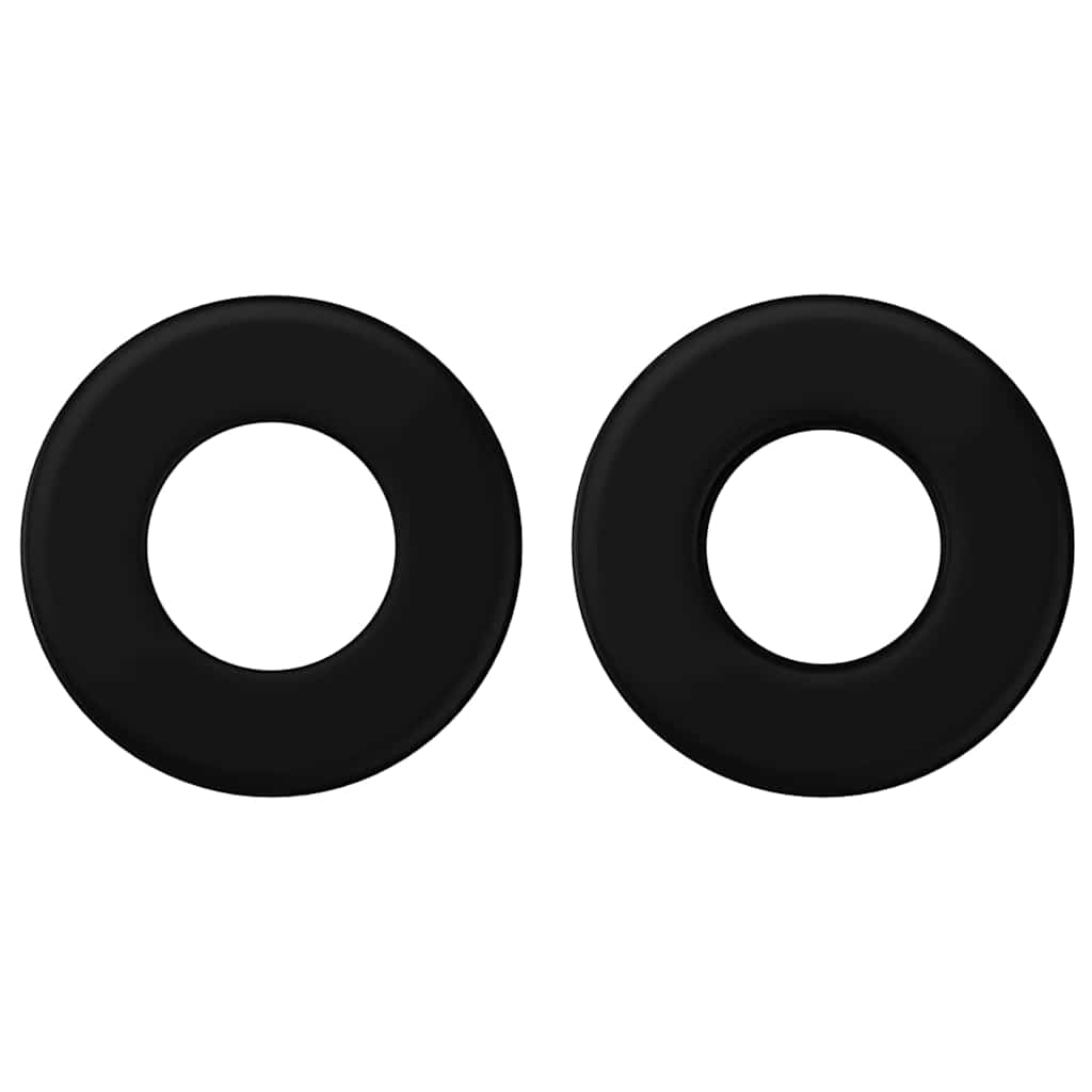 Tafelvoetbalstoppers 10 pcs Zwart 3 x 3 x 1,4 cm HIPS is nu te koop bij PeponiXL, paradijselijk wonen!