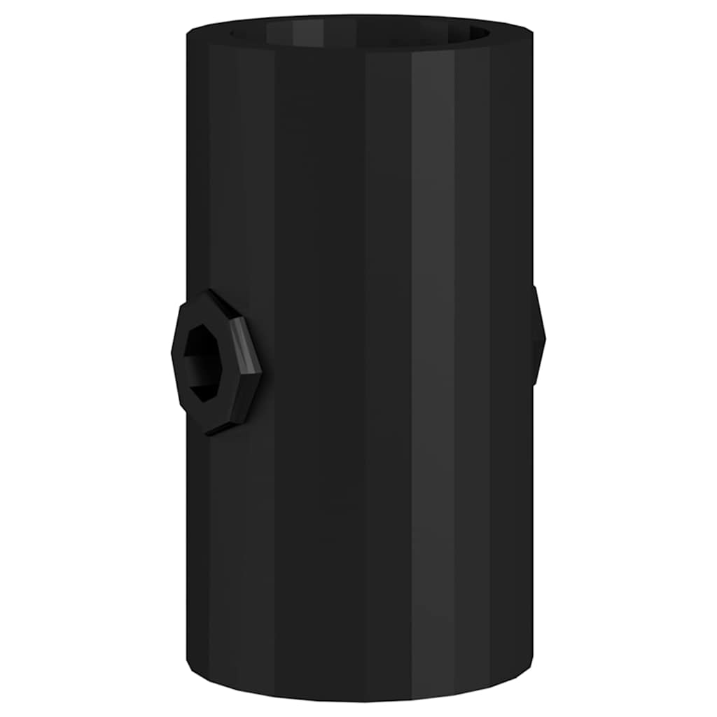 Tafelvoetbalstoppers 10 pcs Zwart 1,7 x 1,7 x 3,2 cm PP is nu te koop bij PeponiXL, paradijselijk wonen!