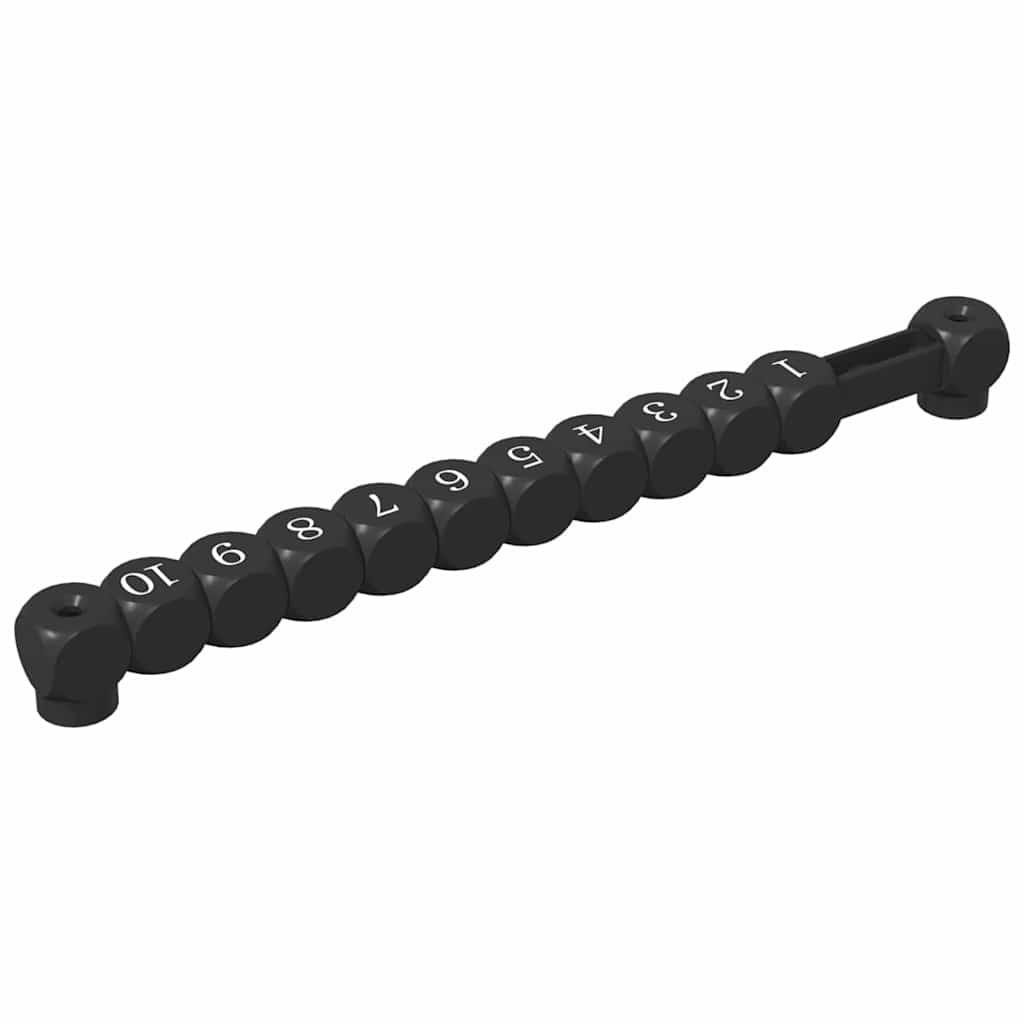 Voetbaltafel Tellers 2 pcs Zwart 30 x 2,2 x 2,9 cm HIPS is nu te koop bij PeponiXL, paradijselijk wonen!