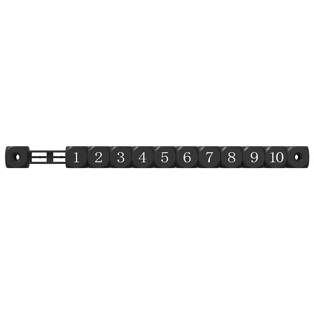 Voetbaltafel Tellers 2 pcs Zwart 30 x 2,2 x 2,9 cm HIPS is nu te koop bij PeponiXL, paradijselijk wonen!