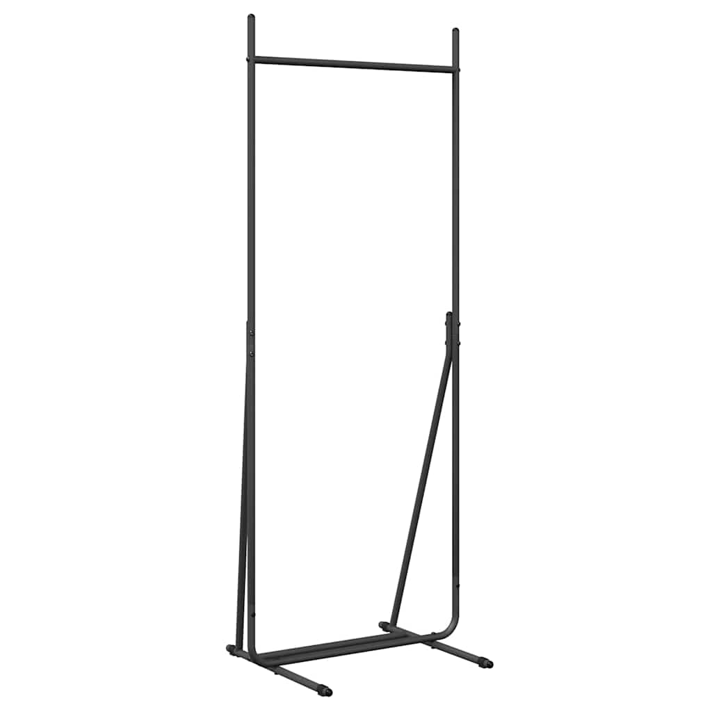 Kledingrek Zwart 62 x 48 x 158 cm Staal is nu te koop bij PeponiXL, paradijselijk wonen!