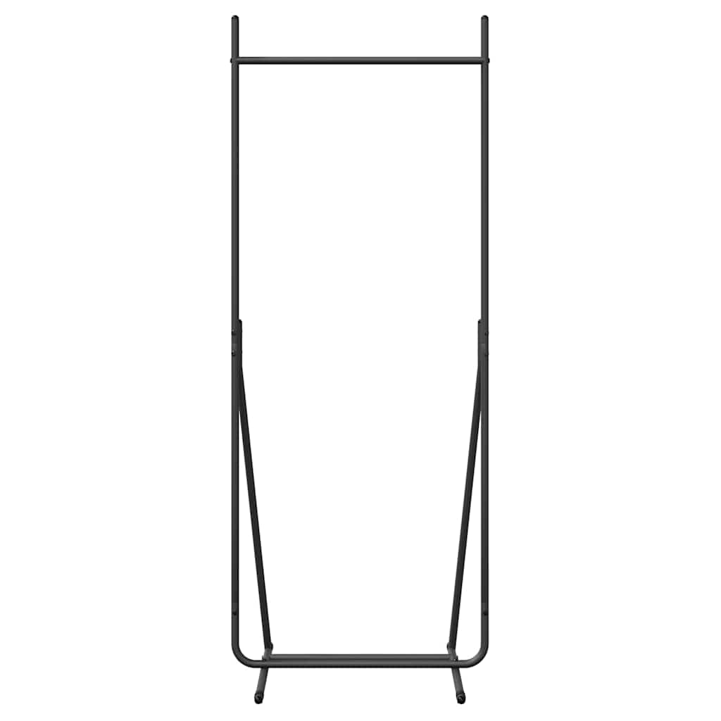 Kledingrek Zwart 62 x 48 x 158 cm Staal is nu te koop bij PeponiXL, paradijselijk wonen!