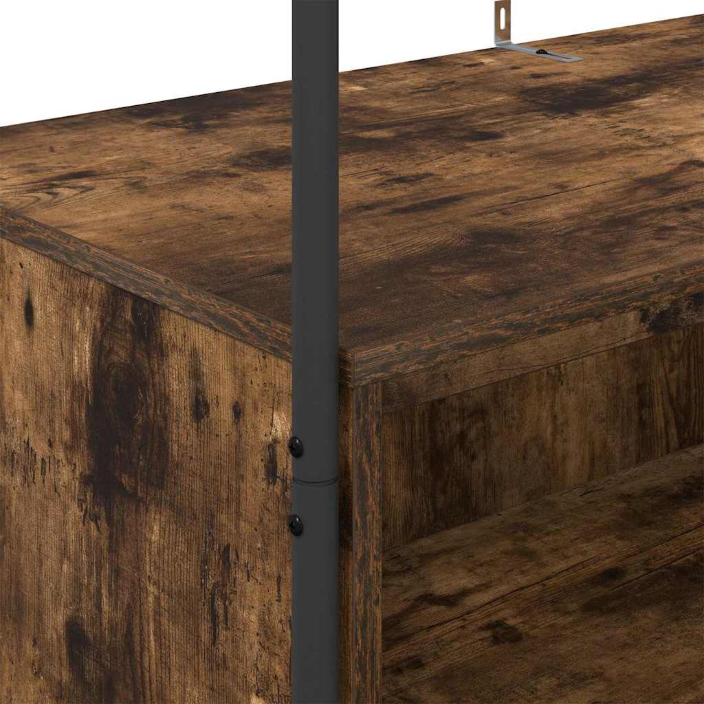 Kledingrek Bruin Eiken 100 x 44 x 160 cm Bewerkt hout is nu te koop bij PeponiXL, paradijselijk wonen!