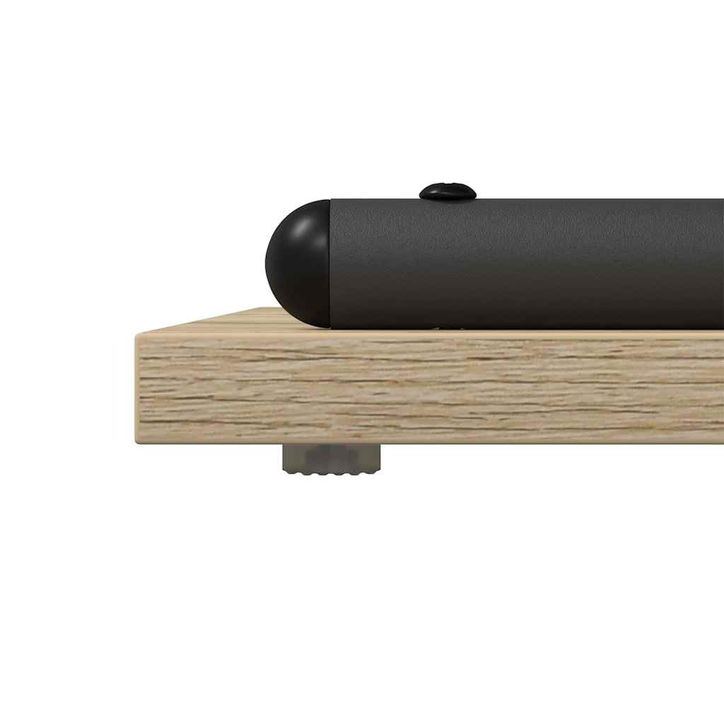 Wandtafel Sonoma Eiken 101 x 35 x 80,5 cm Bewerkt hout is nu te koop bij PeponiXL, paradijselijk wonen!