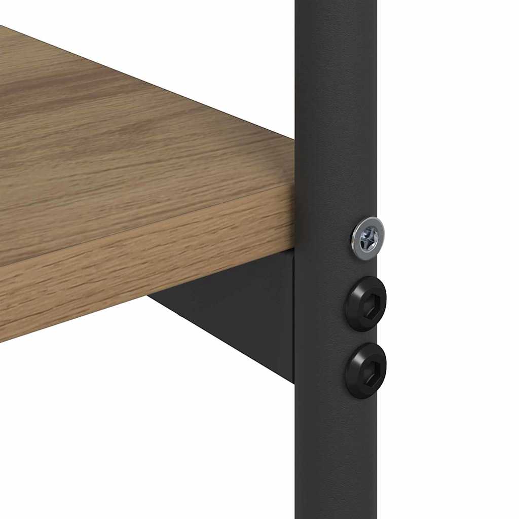Wandtafel Artisan Eiken 101 x 35 x 80,5 cm Bewerkt hout is nu te koop bij PeponiXL, paradijselijk wonen!