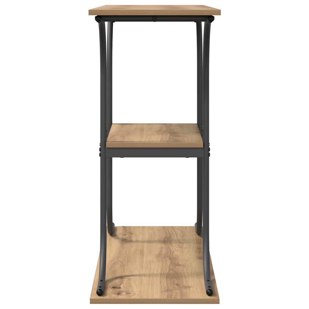Wandtafel Artisan Eiken 101 x 35 x 80,5 cm Bewerkt hout is nu te koop bij PeponiXL, paradijselijk wonen!