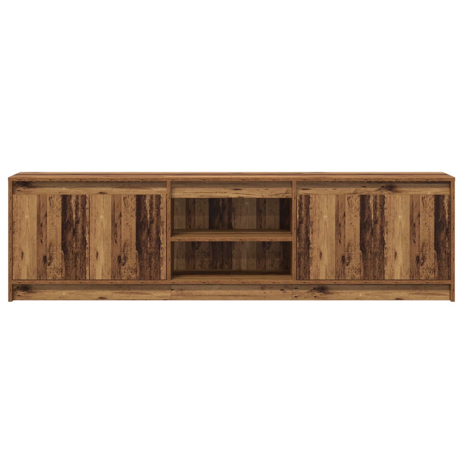 TV Eenheden 2 pcs Bruin 180 x 34 x 50 cm Bewerkt hout is nu te koop bij PeponiXL, paradijselijk wonen!