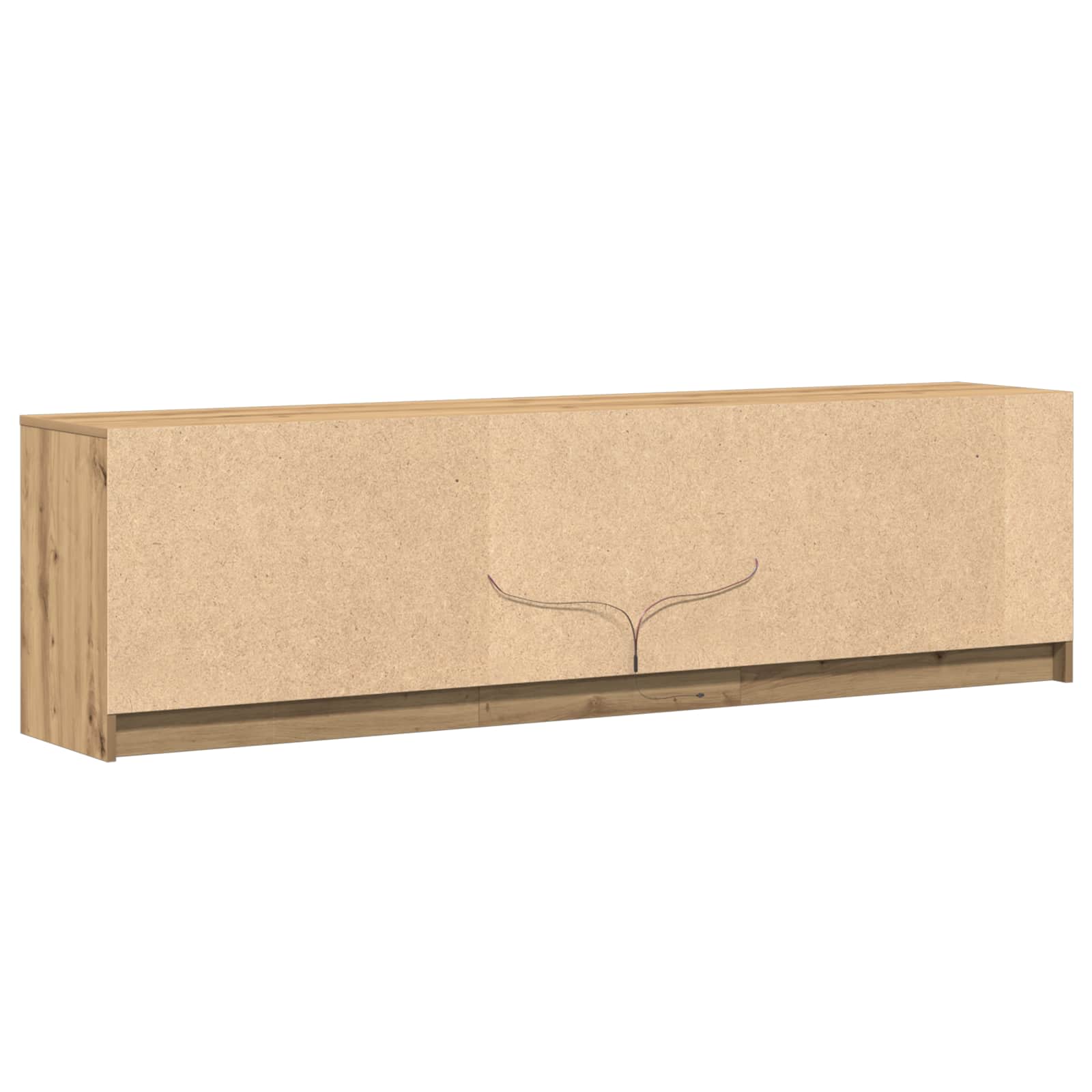 TV Eenheden 2 pcs Bruin 180 x 34 x 50 cm Bewerkt hout is nu te koop bij PeponiXL, paradijselijk wonen!