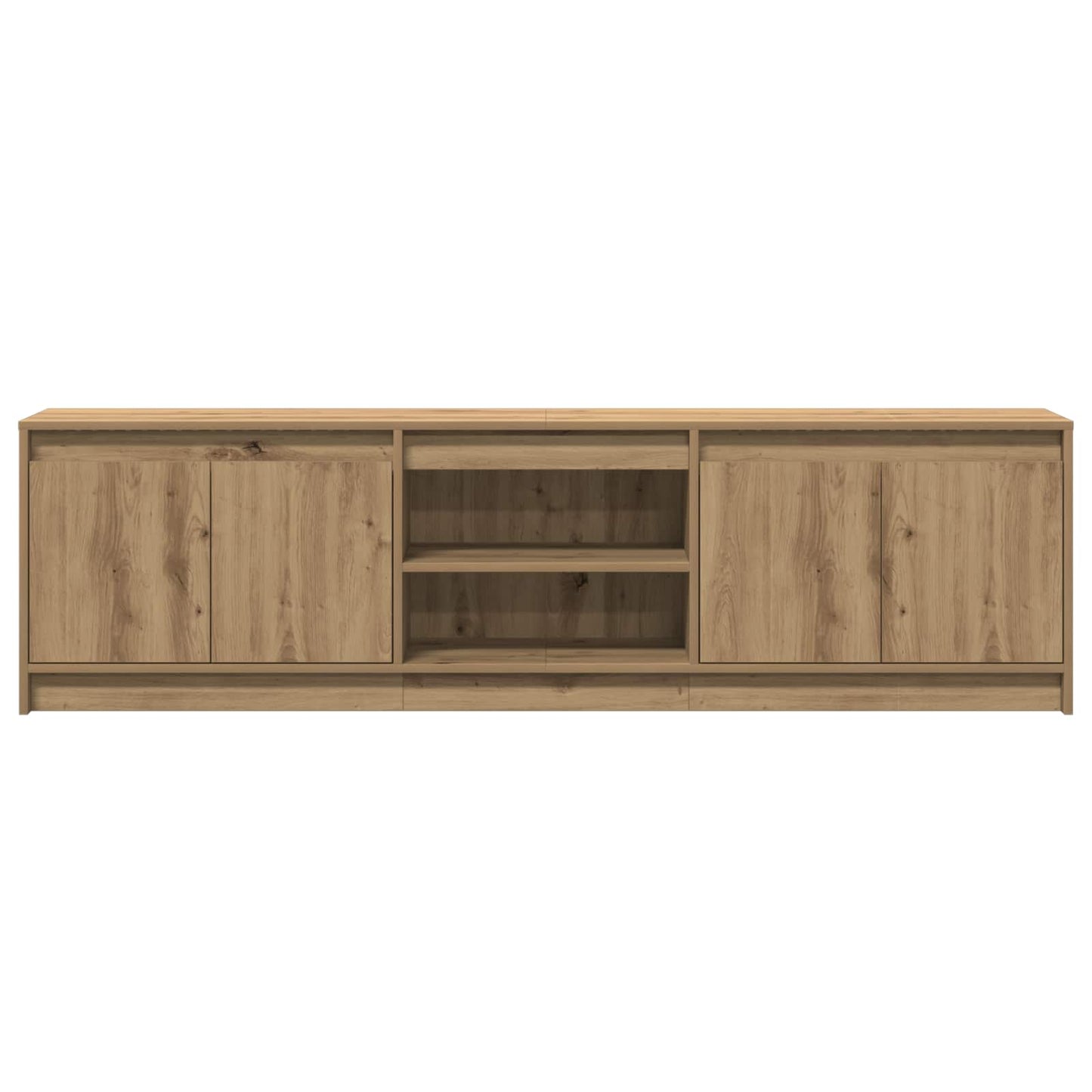 TV Eenheden 2 pcs Bruin 180 x 34 x 50 cm Bewerkt hout is nu te koop bij PeponiXL, paradijselijk wonen!