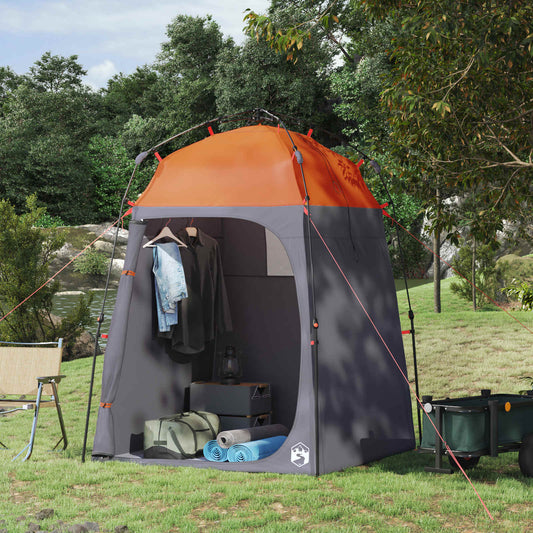 Instant Tent 2-Person Quick-Release met dak Grijs en Oranje is nu te koop bij PeponiXL, paradijselijk wonen!