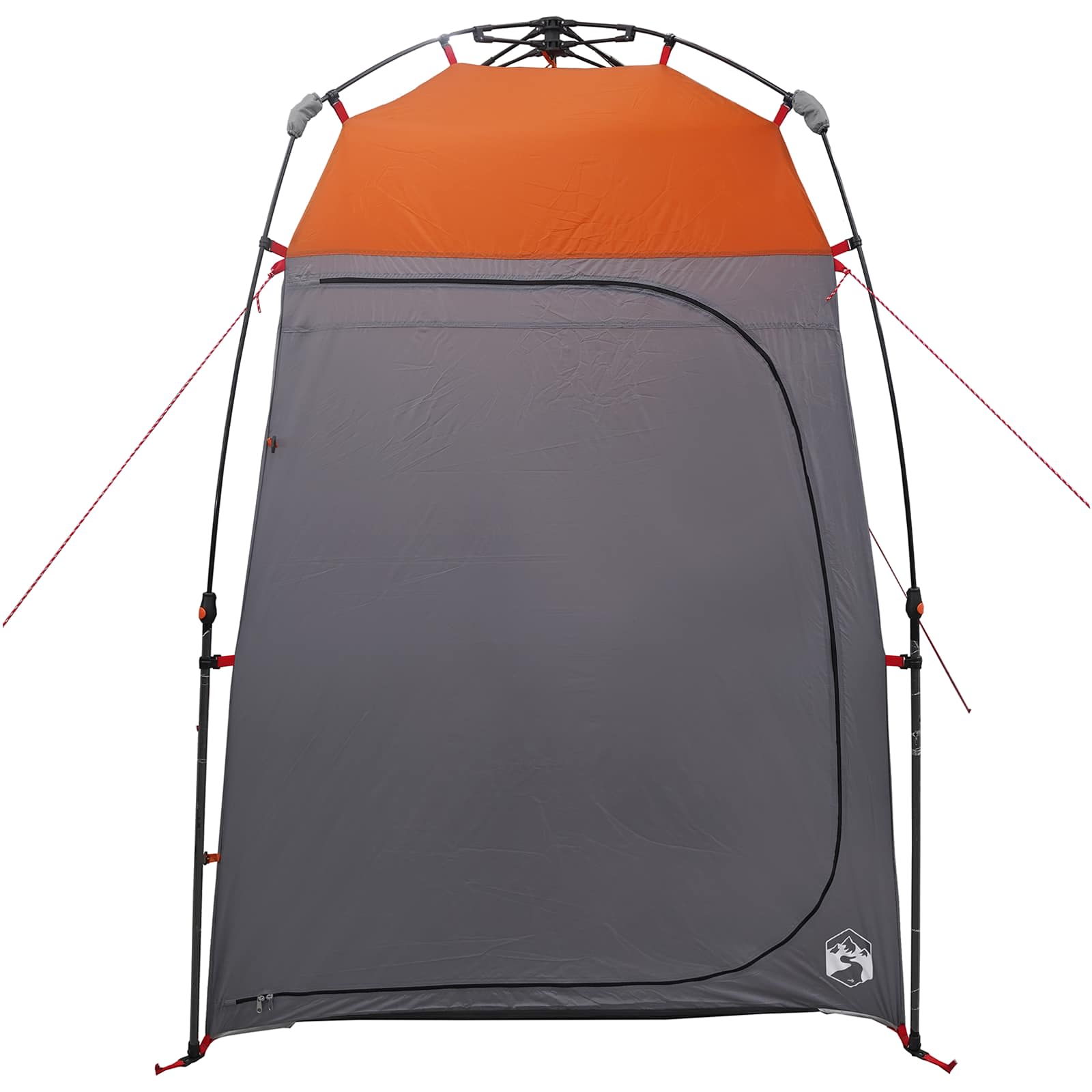 Instant Tent 2-Person Quick-Release met dak Grijs en Oranje is nu te koop bij PeponiXL, paradijselijk wonen!