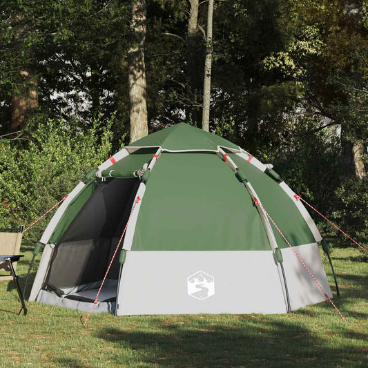 Instant tent met regenhoes voor 4 personen met snelle release is nu te koop bij PeponiXL, paradijselijk wonen!