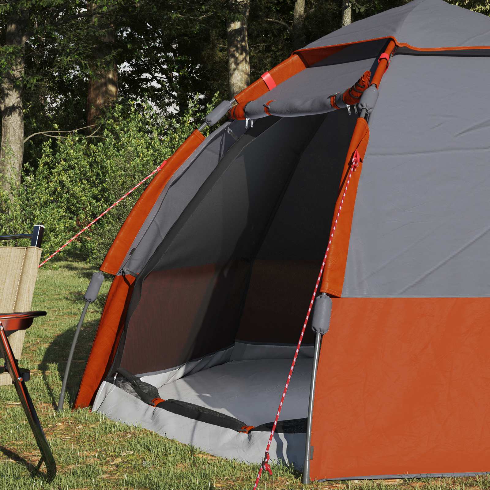 Instant tent met regenhoes voor 4 personen met snelle release is nu te koop bij PeponiXL, paradijselijk wonen!