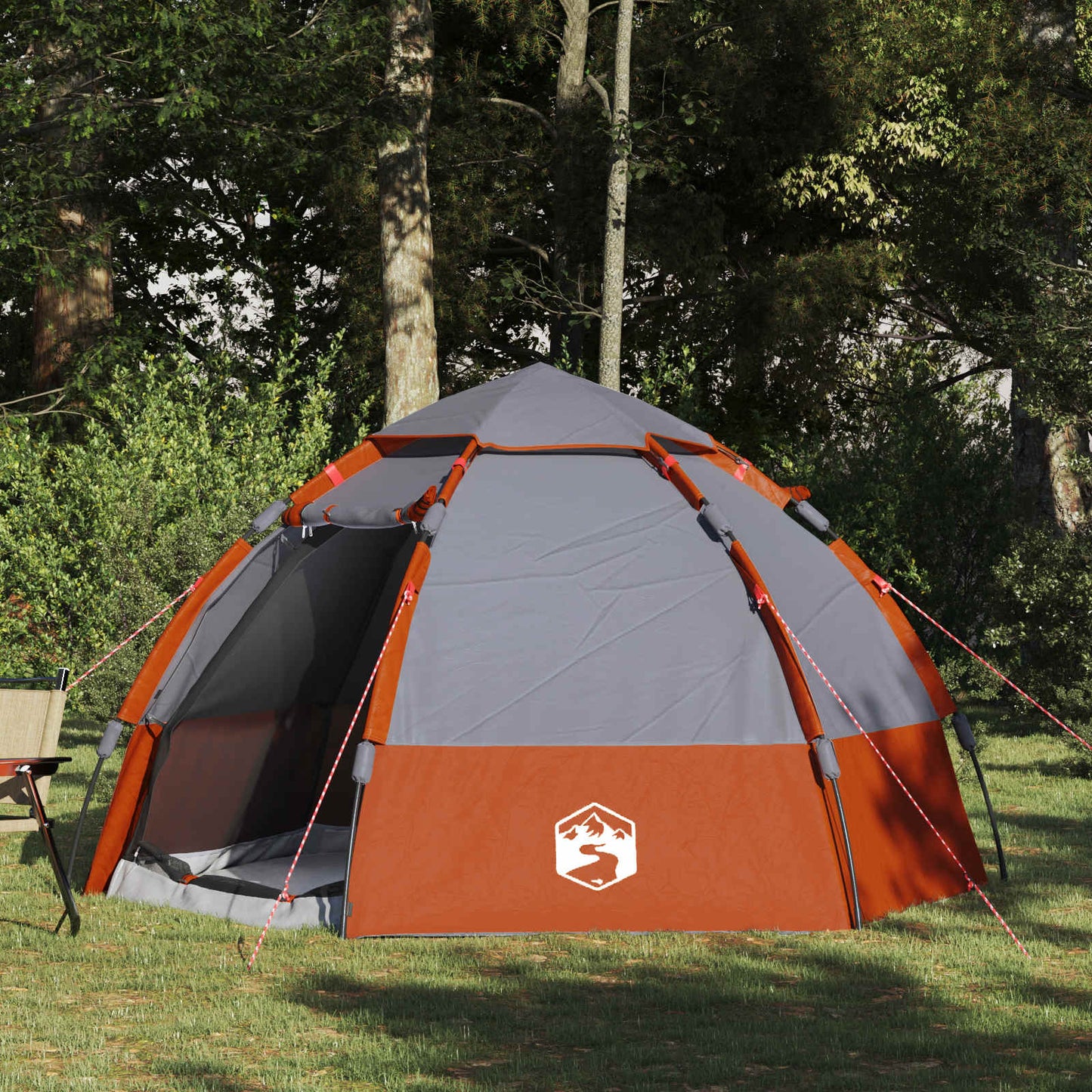 Instant tent met regenhoes voor 4 personen met snelle release is nu te koop bij PeponiXL, paradijselijk wonen!