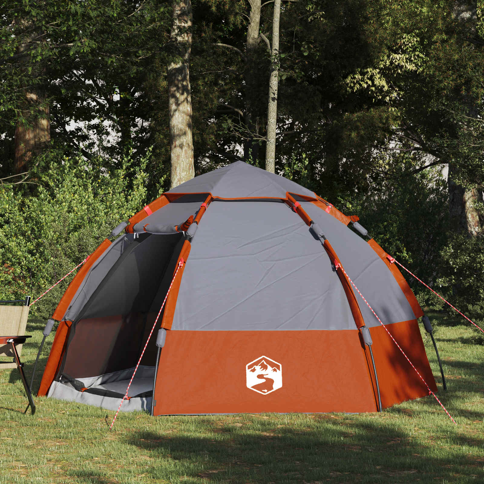 Instant tent met regenhoes voor 4 personen met snelle release is nu te koop bij PeponiXL, paradijselijk wonen!