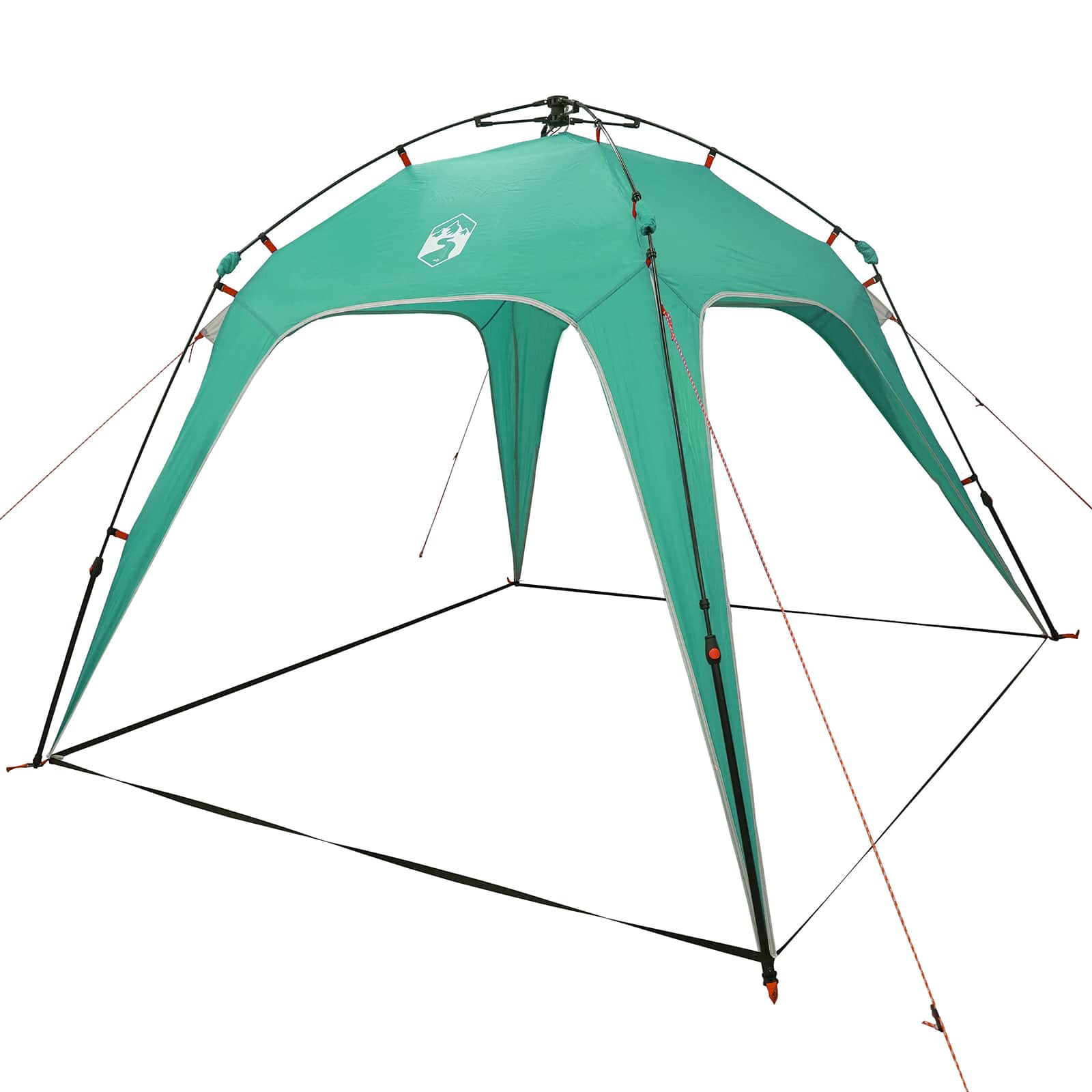 Instant Tent 4-Person Quick-Release Zeegroen 260 x 260 x 197 cm is nu te koop bij PeponiXL, paradijselijk wonen!