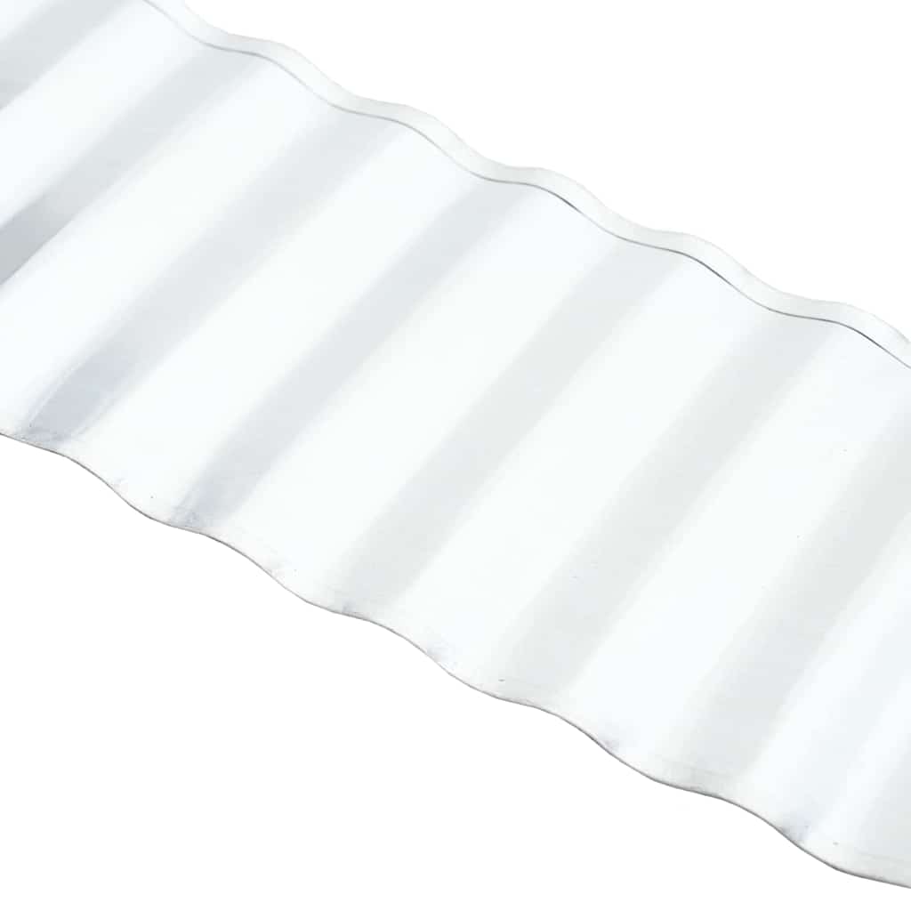 Gras Rand Zilver 1000 x 20 x 0,03 cm