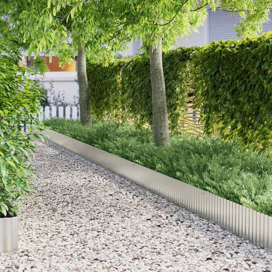Gras Rand Zilver 1000 x 25 x 0,03 cm is nu te koop bij PeponiXL, paradijselijk wonen!